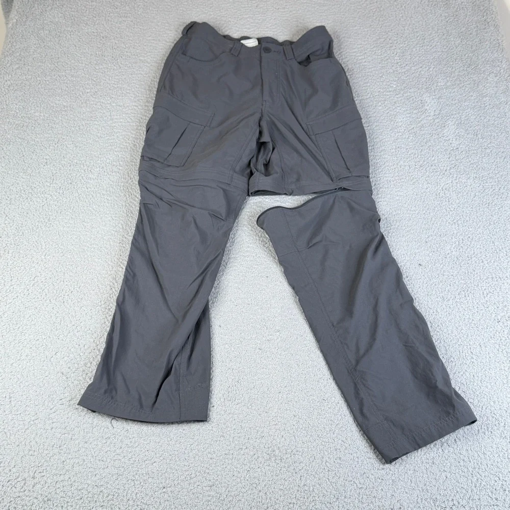 Columbia Convertible Pants Mens 32x32 Silver Ridge Cargo Hiking Zip Off 202030